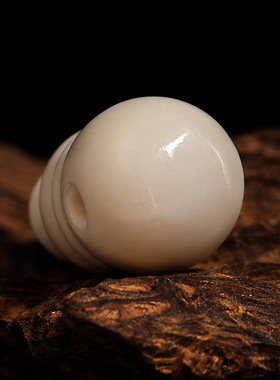 鹿角雕刻三通配饰文玩手串菩提佛头隔珠猛犸手工串珠diy配珠饰品