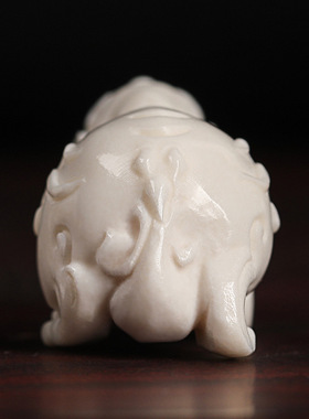 鹿角雕 神兽貔貅DIY文玩佛珠手串项链配件手机链吊坠菩提金刚饰品