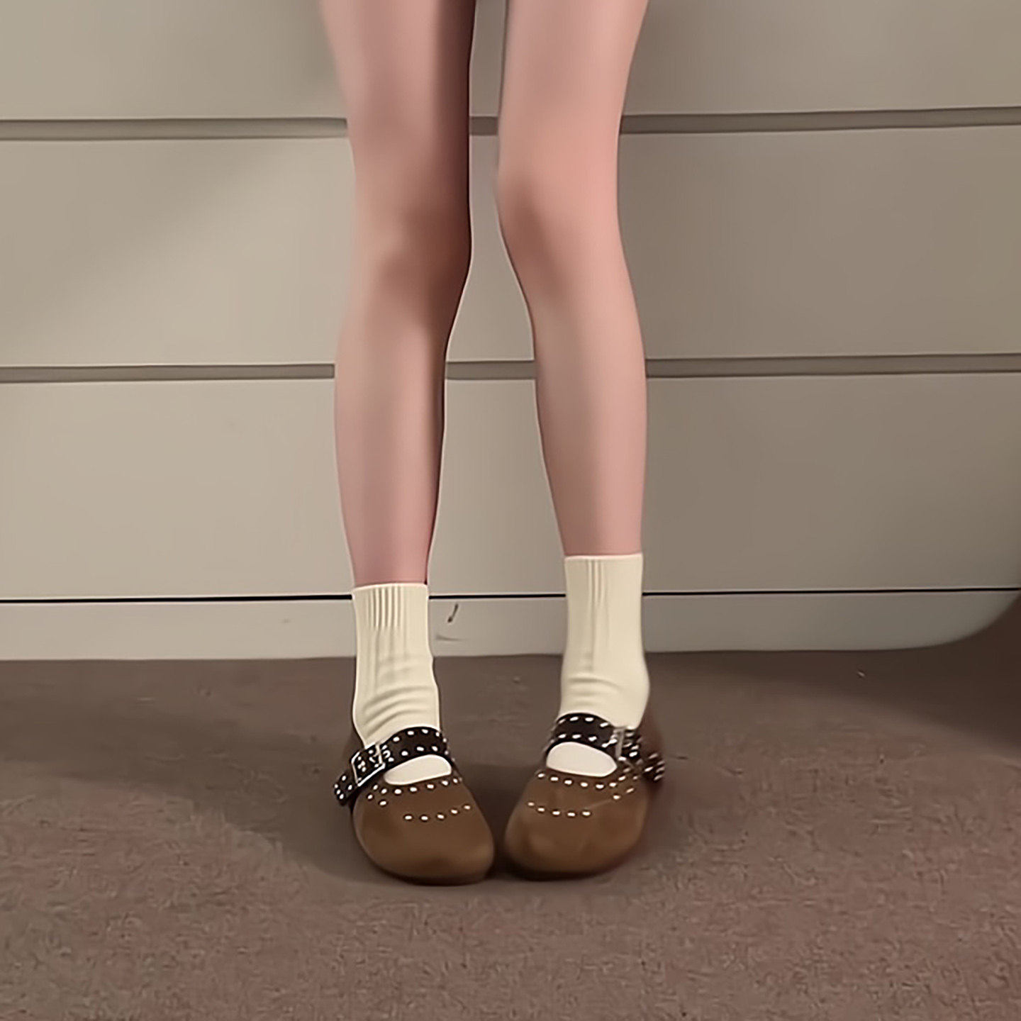 厚底内增高勃肯鞋女鞋2026新款春季浅口玛丽珍女鞋圆头单鞋乐福鞋,淘宝优惠券,粉丝福利购,淘宝优惠卷