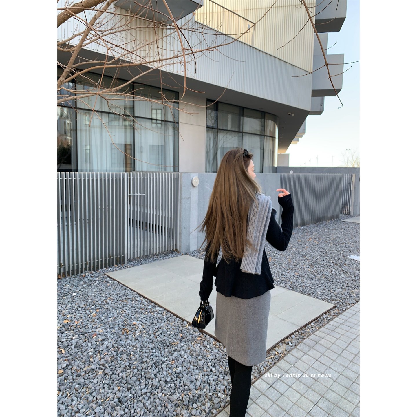 ski by Tannin赤兔  软软小蛮腰 12针单边坑条收腰+裙摆式针织衫,淘宝优惠券,粉丝福利购,淘宝优惠卷