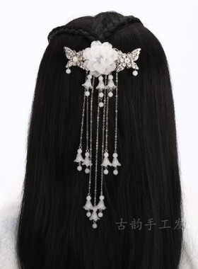 配饰古典步摇汉服顶夹发簪子新品