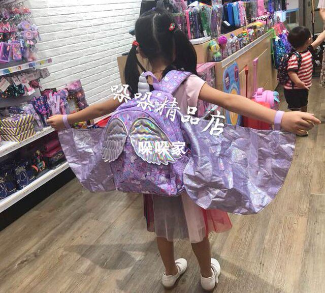 smiggle backpack with wings