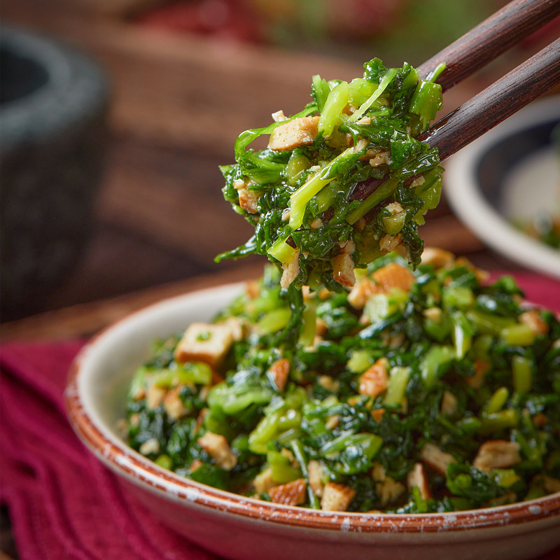 马兰头凉拌香干野菜鸡蛋干方便即食下饭小菜素食下酒凉菜饭店食材 - 图2