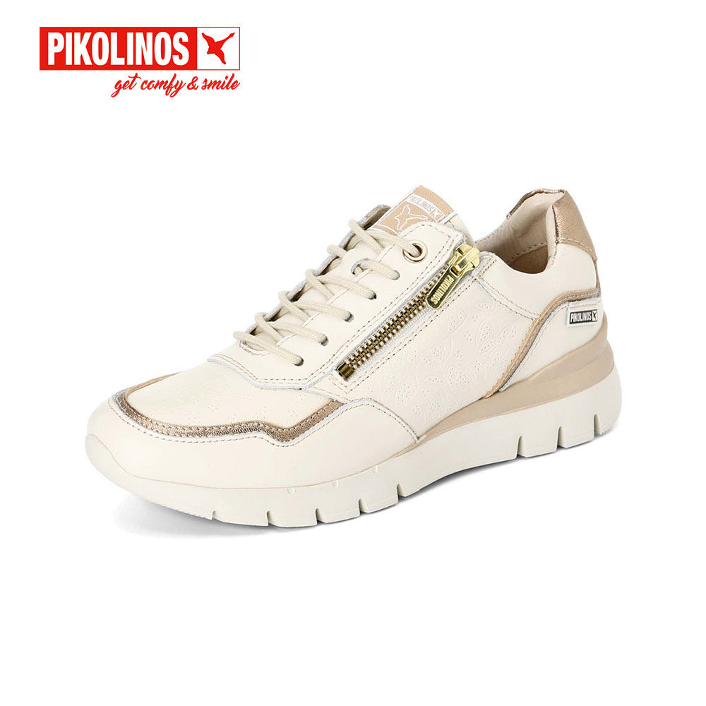 Pikolinos派高雁春季牛皮/羊皮深口系带拼色运动鞋PS246712,淘宝优惠券,粉丝福利购,淘宝优惠卷