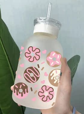 水晶标水杯玻璃杯贴冰箱贴装饰贴