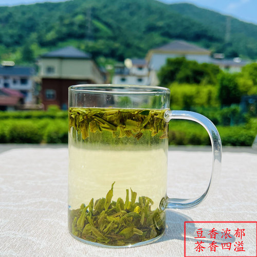 现货2026新茶叶 明前龙井粗茶片绿茶碎茶片500g 杭州春茶沫茶心 - 图2