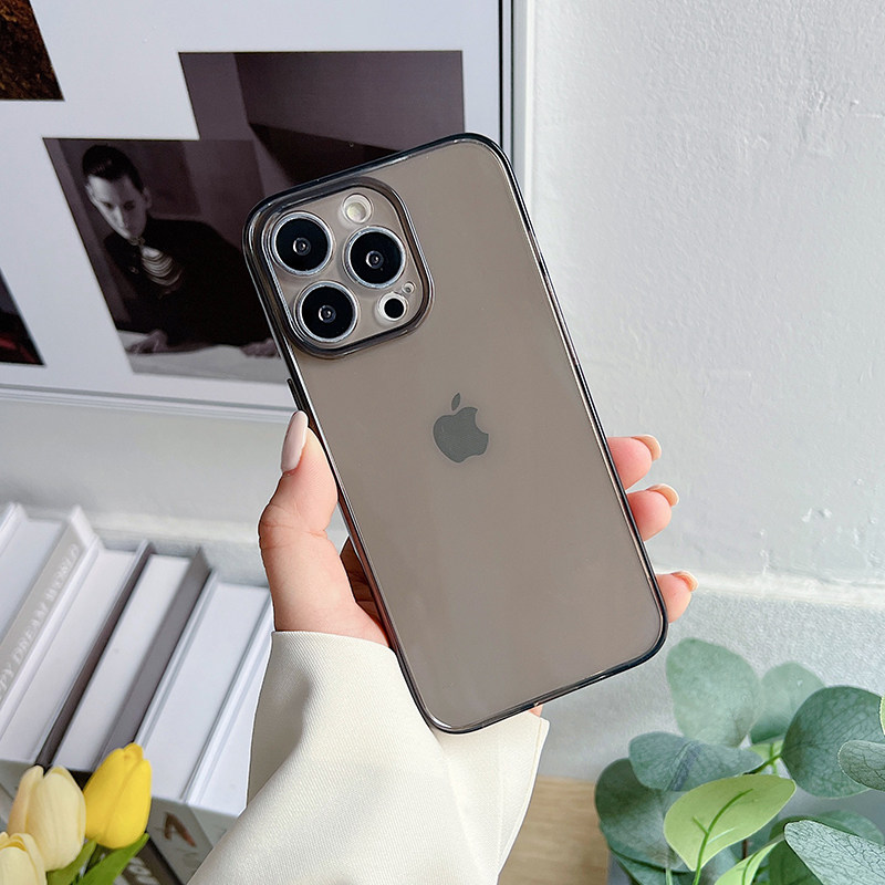 ins简约魔方直边XS简约纯色SE3保护套苹果7plus/8手机壳适用iPhone13promax镜头全包11镜头防摔12透黑XR软壳,淘宝优惠券,粉丝福利购,淘宝优惠卷