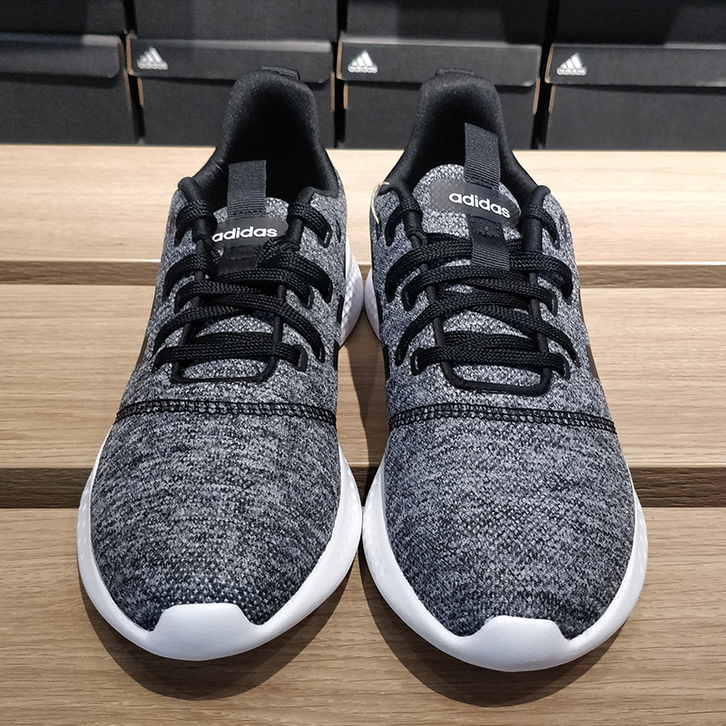 Adidas阿迪达斯运动鞋女正品缓震耐磨防滑透气低帮跑步鞋FY8222 - 图1