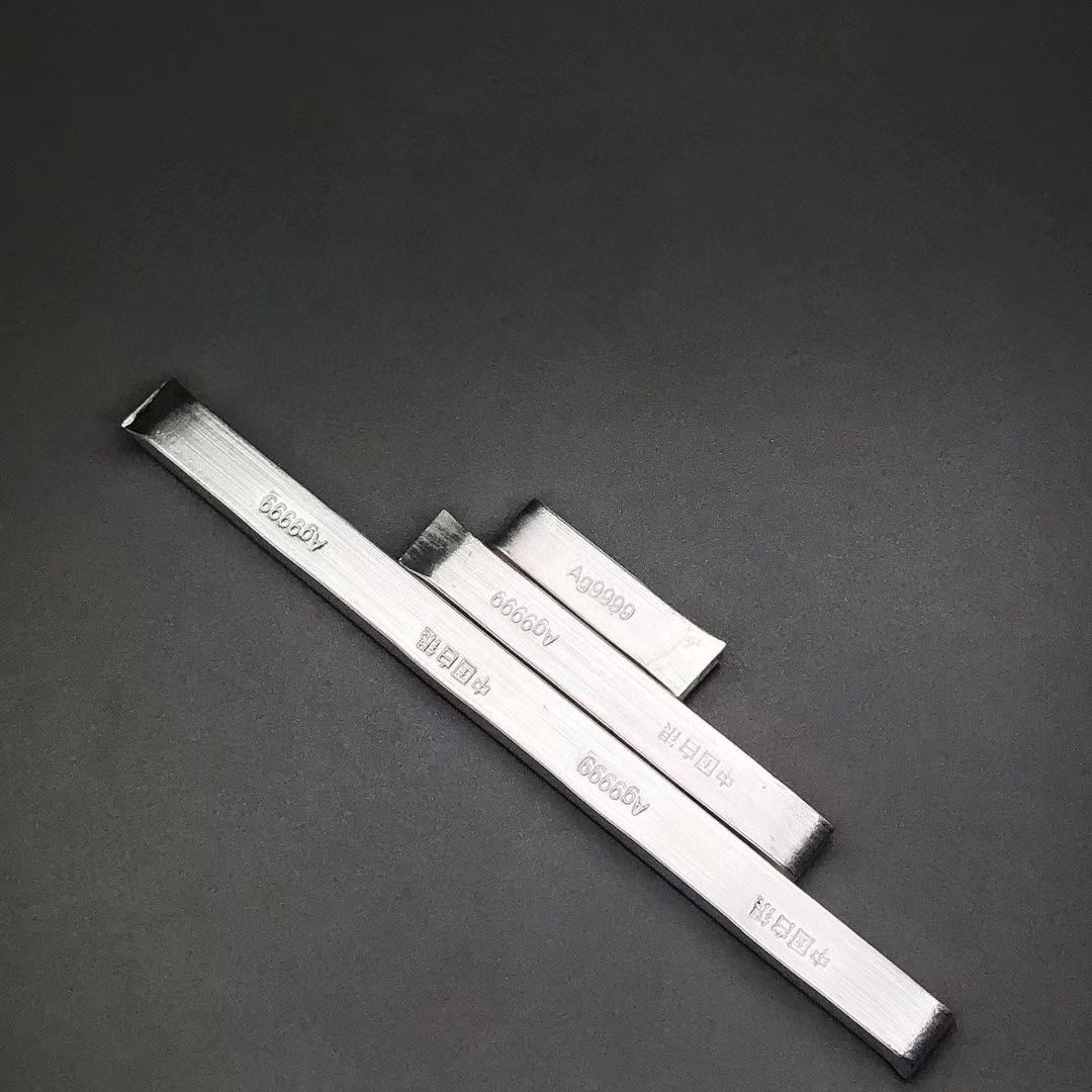 Pure silver 9999 silver raw material silver nugget silver grain custom processing bracelet necklace ring handmade DIY private customization