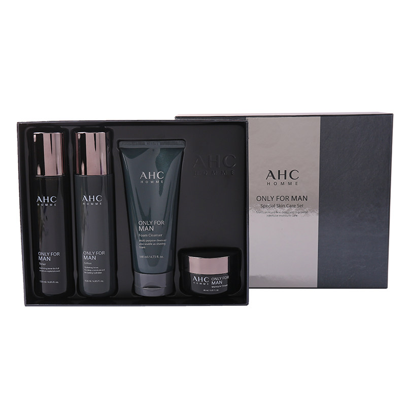 AHC韩国男士水乳套装洗面奶护肤品四件套盒补水保湿控油祛痘正品,淘宝优惠券,粉丝福利购,淘宝优惠卷