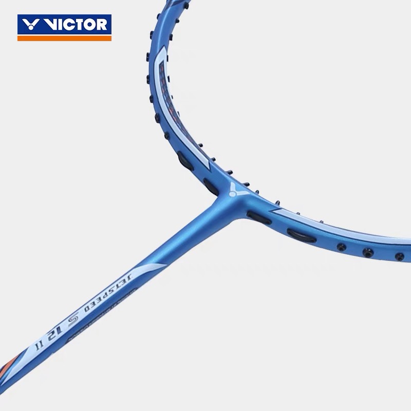 胜利VICTOR威克多职业羽毛球拍极速12二代JS12II速度型单拍碳纤维 - 图1