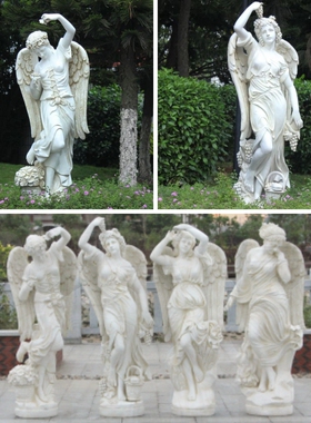 家居欧式摆件玻璃钢非石膏雕塑