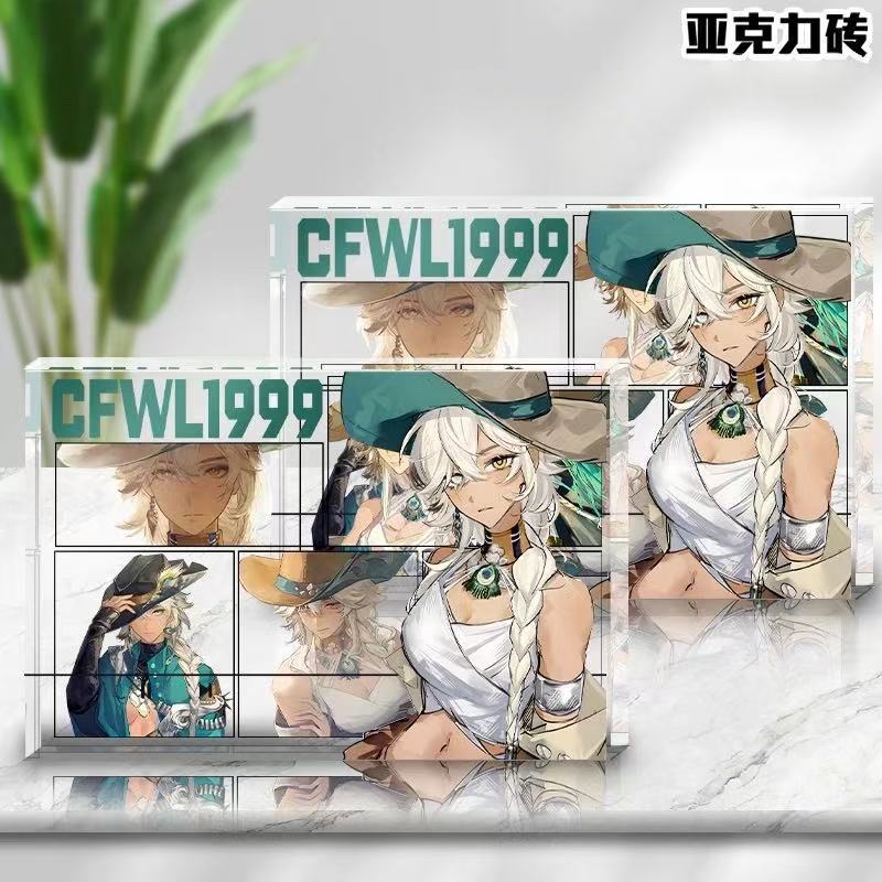 阿尔古斯高透亚克力生日砖新角色百眼巨人游戏同人周边送人礼物女 - 图1