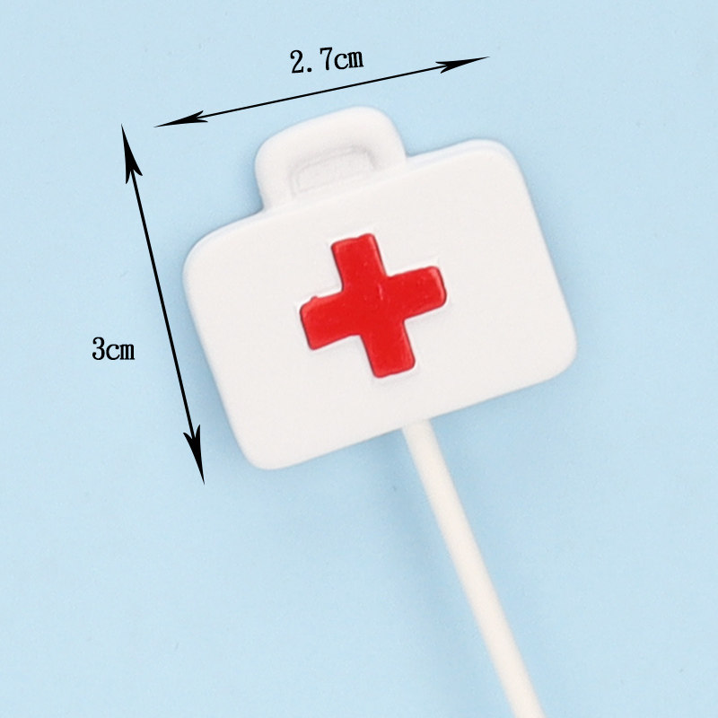 医师节蛋糕装饰药箱针筒护士服听诊器医生节日蛋糕插件插牌摆件,淘宝优惠券,粉丝福利购,淘宝优惠卷