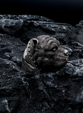 帝骁原创设计戒指男士纯银