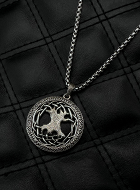 帝骁男女款纯银街头个性项链吊坠