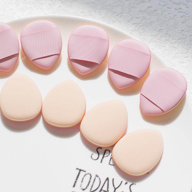 15/30/60/100个 迷你三角形手指软粉扑遇水变大干湿两用化妆工具,淘宝优惠券,粉丝福利购,淘宝优惠卷