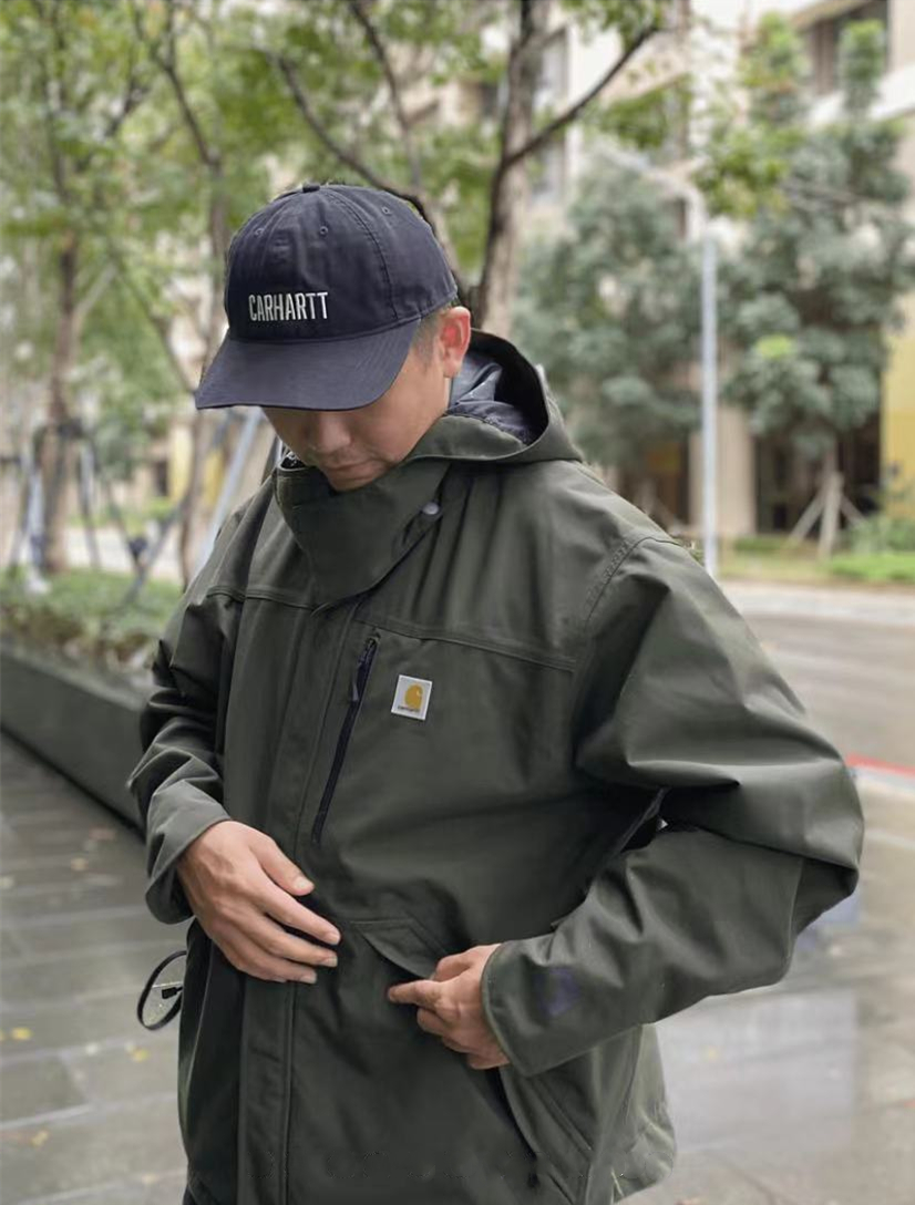 Carhartt Shoreline Jacket J162 卡哈特 主线防水夹克 冲锋衣 潮 - 图1