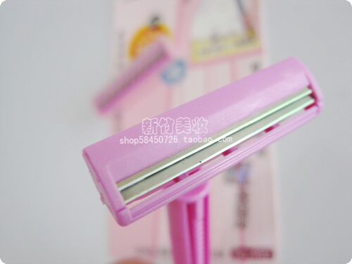 可俐美容工具 女式耙型剃毛刀 体毛刀腋毛刀送一刀头随机发色 - 图1