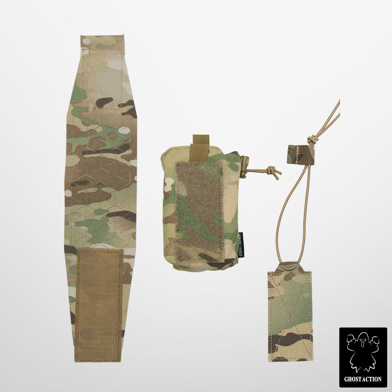幽灵行动 SS款spud多用途molle杂物包可拆分翻盖双556 545弹夹包 - 图2