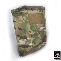 DMGear Tactical Recycling Bag Field Debris Bag CS Vest Accessory Bag Waist Seal Denier clip camouflate containing bag