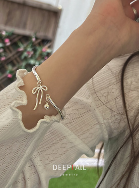 DEEPFALL女足银无淑女蝴蝶结