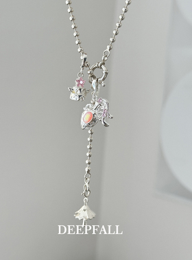 DEEPFALLS925纯银轻奢小众项链