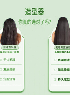 麦迪斯自动断电直卷发器