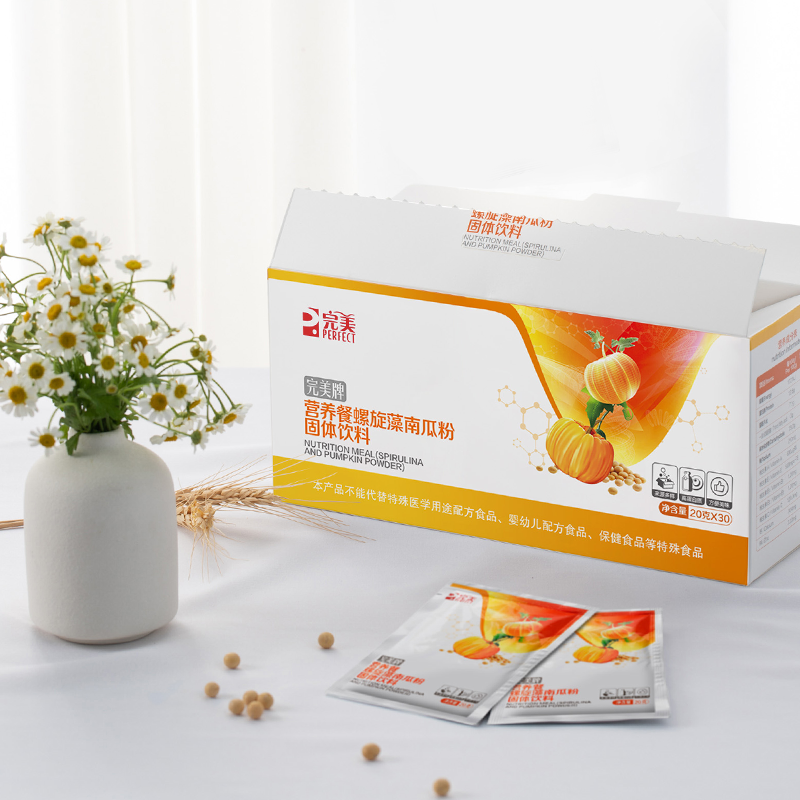 螺旋藻南瓜粉补充营养 完美牌营养餐 盒装 营养粉早餐粉 官方正品,淘宝优惠券,粉丝福利购,淘宝优惠卷