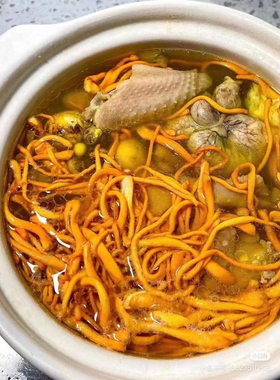 湖南湘西农家无添加深山虫草花干货