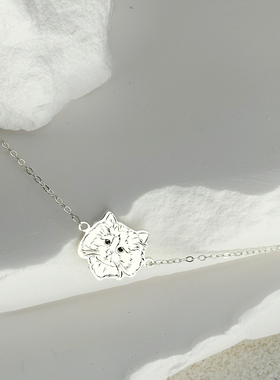 宠物照片定制925纯银饰原创设计手链小猫咪狗狗宠物纪念品diy首饰