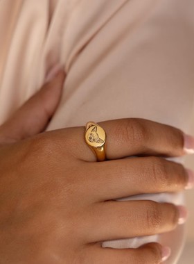 可旋转宠物周边定制照片diy戒指猫咪狗狗头像来图私人银ring纪念