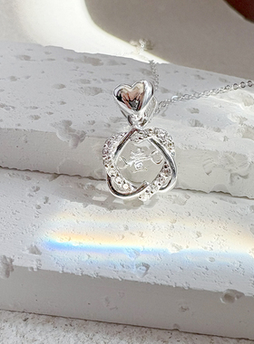 名字定制刻字爱心项链