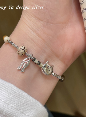 可爱小猫手链高颜值宠物