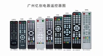 Assembly LCD TV Remote control same Genesis WPTV Huashchenko Concolor 4K trump XY-800 Conda HDoled