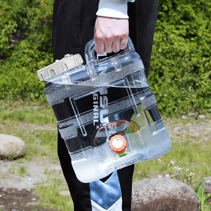 户外水桶家用储水用纯净桶矿泉水车载带龙头水箱饮水蓄水大塑料箱,淘宝优惠券,粉丝福利购,淘宝优惠卷