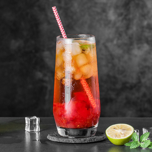 莫吉托杯 鸡尾酒杯ins风酒吧北欧果酒mojito创意慕斯玻璃洋酒杯子 - 图2