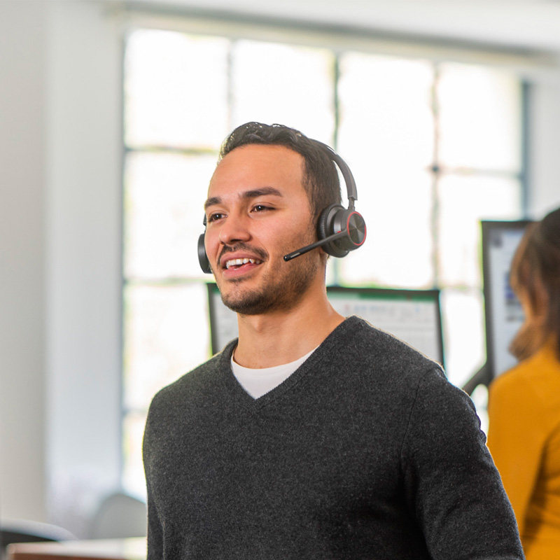 POLY缤特力无线蓝牙耳机 Voyager 4320UC商务降噪头戴式话务耳机,淘宝优惠券,粉丝福利购,淘宝优惠卷