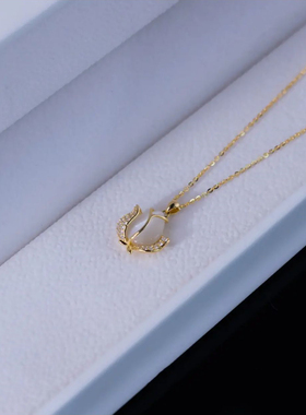 日韩时尚百搭郁金香项链