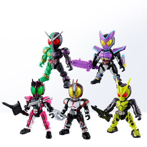 【自营】万代 假面骑士拼砌人偶 零一 双骑W FAIZ 加布 帝骑 拼装 - 图1