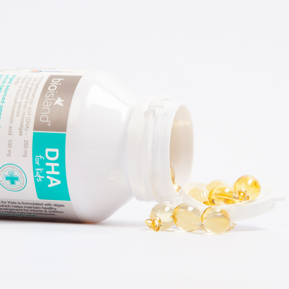 天猫国际进口超市【直营】bio island澳洲进口婴幼儿童dha海藻油健脑护眼胶囊*31