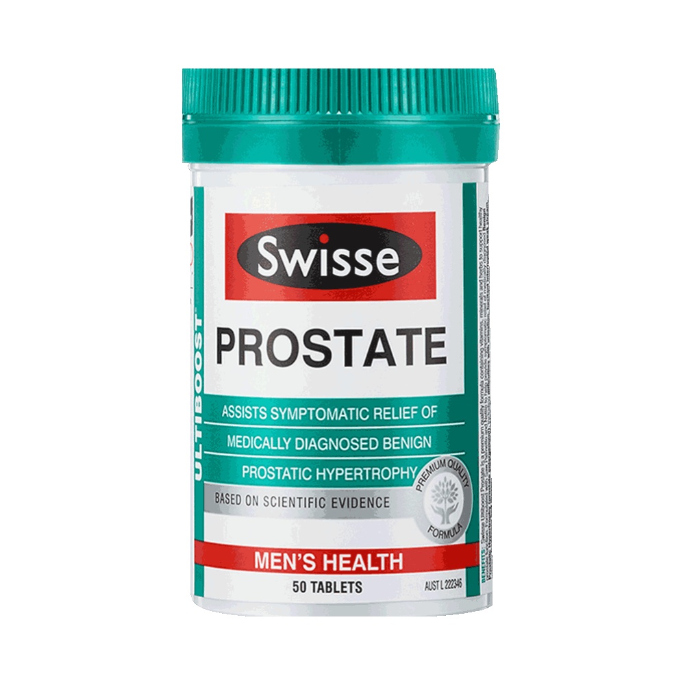 天猫国际进口超市澳洲Swisse 斯维诗进口锯棕榈番茄红素片南瓜子男士保健品50片0