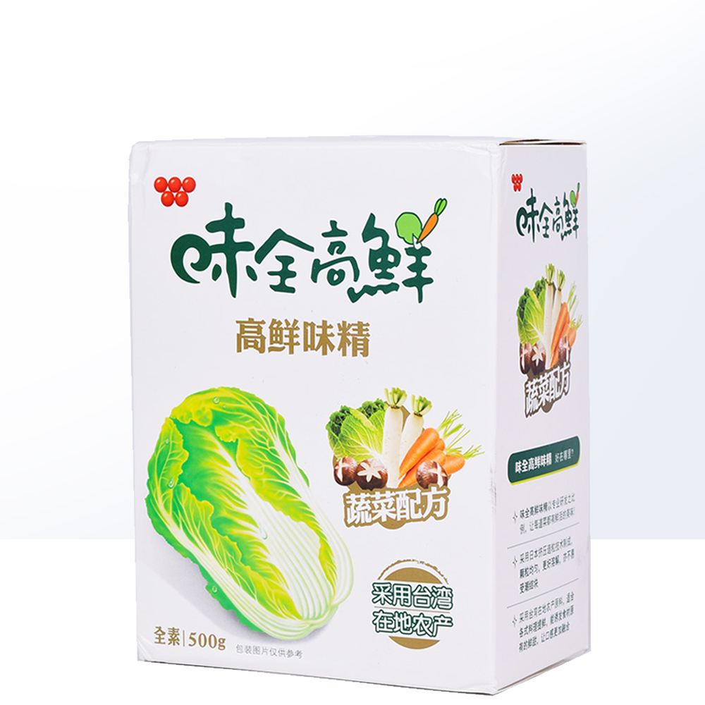 【自营】中国台湾味全高鲜味精500g素食蔬菜味精鸡精调料家用进口 - 图1