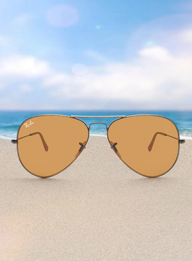 雷朋经典飞行员男女同款太阳镜