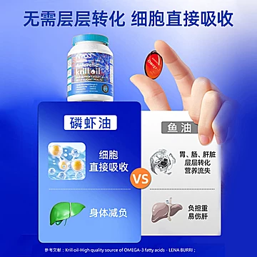 拍3件【自营】NYO3挪威蒙克二代磷虾油40粒[219元优惠券]-寻折猪