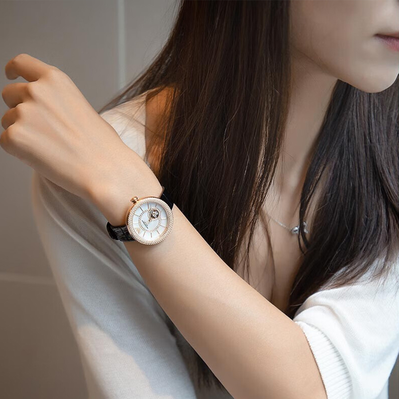 Self-operated Armani watch women's mechanical hollow