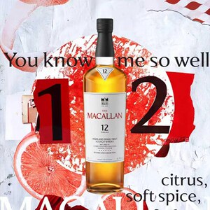 【自营】Macallan麦卡伦蓝钻12年单一麦芽苏格兰威士忌700ml洋酒