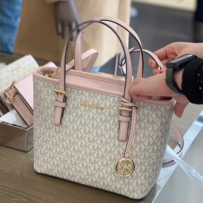 【自营】Michael Kors JET SET TRAVEL女士手提包35T9GTVT0B时尚 - 图0