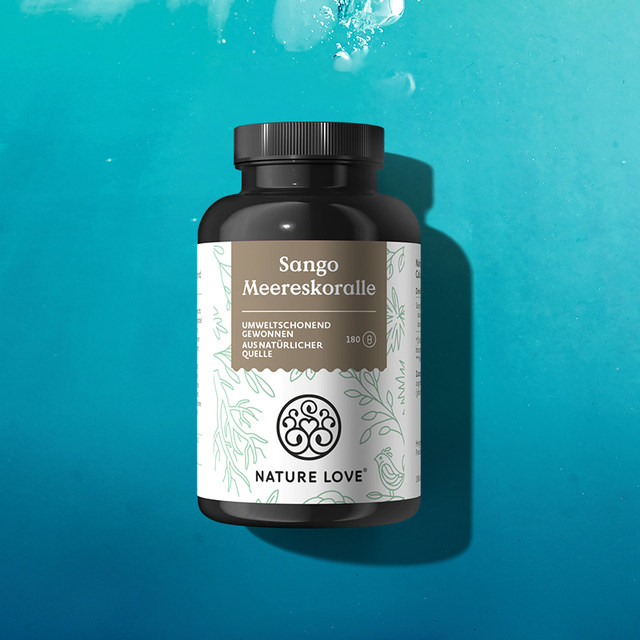 NatureLove ແຮ່ທາດແຄລຊຽມເສີມກະດູກຜູ້ໃຫຍ່ນໍາເຂົ້າຈາກປະເທດເຢຍລະມັນ sea coral calcium magnesium capsules