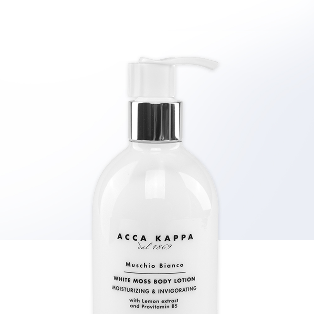 天猫国际进口超市Acca Kappa白苔身体乳滋润保湿300ml 孕妇全身可用乳液护体乳1